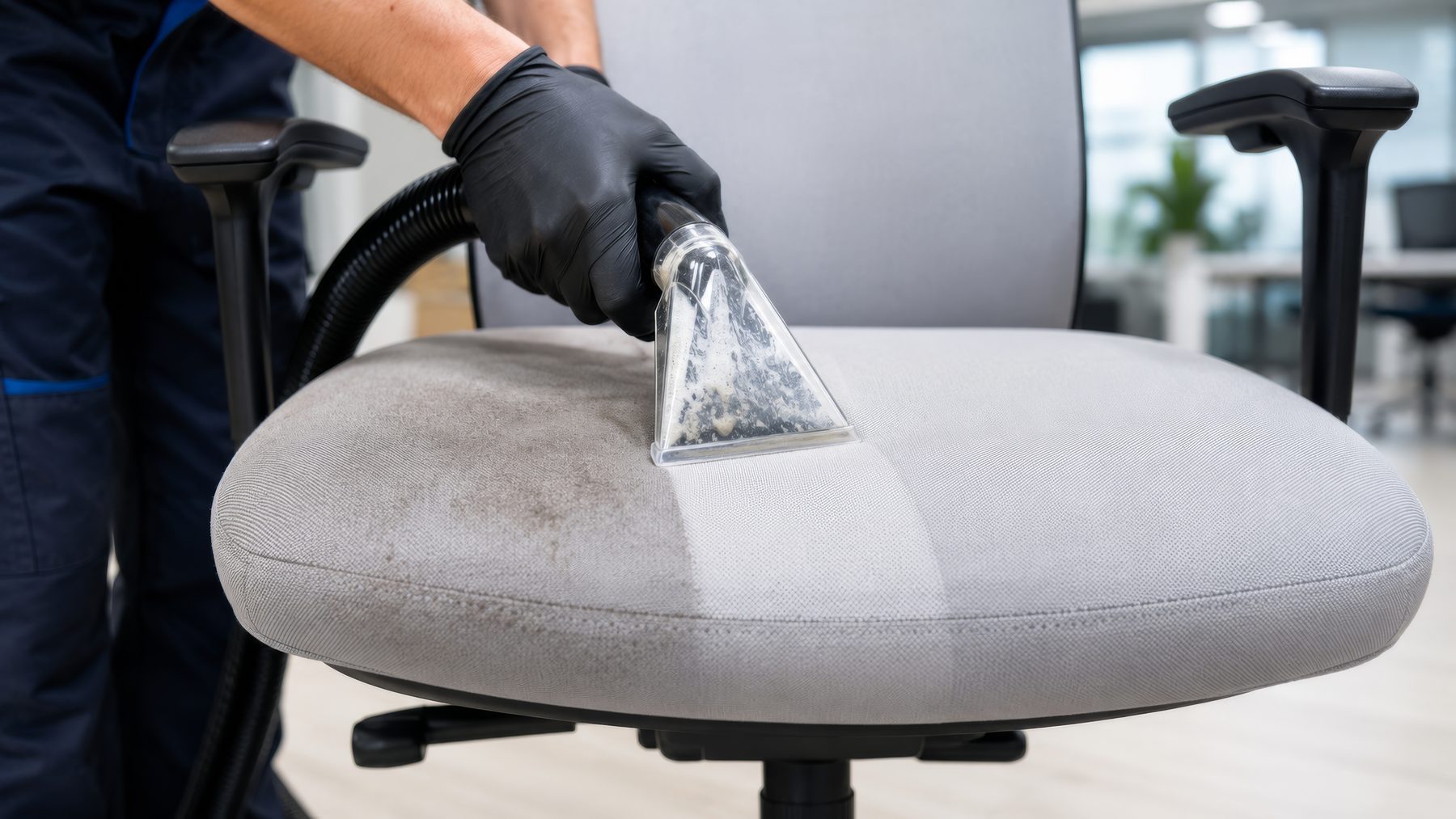 So bereiten wir Ihre Stühle direkt im Büro auf