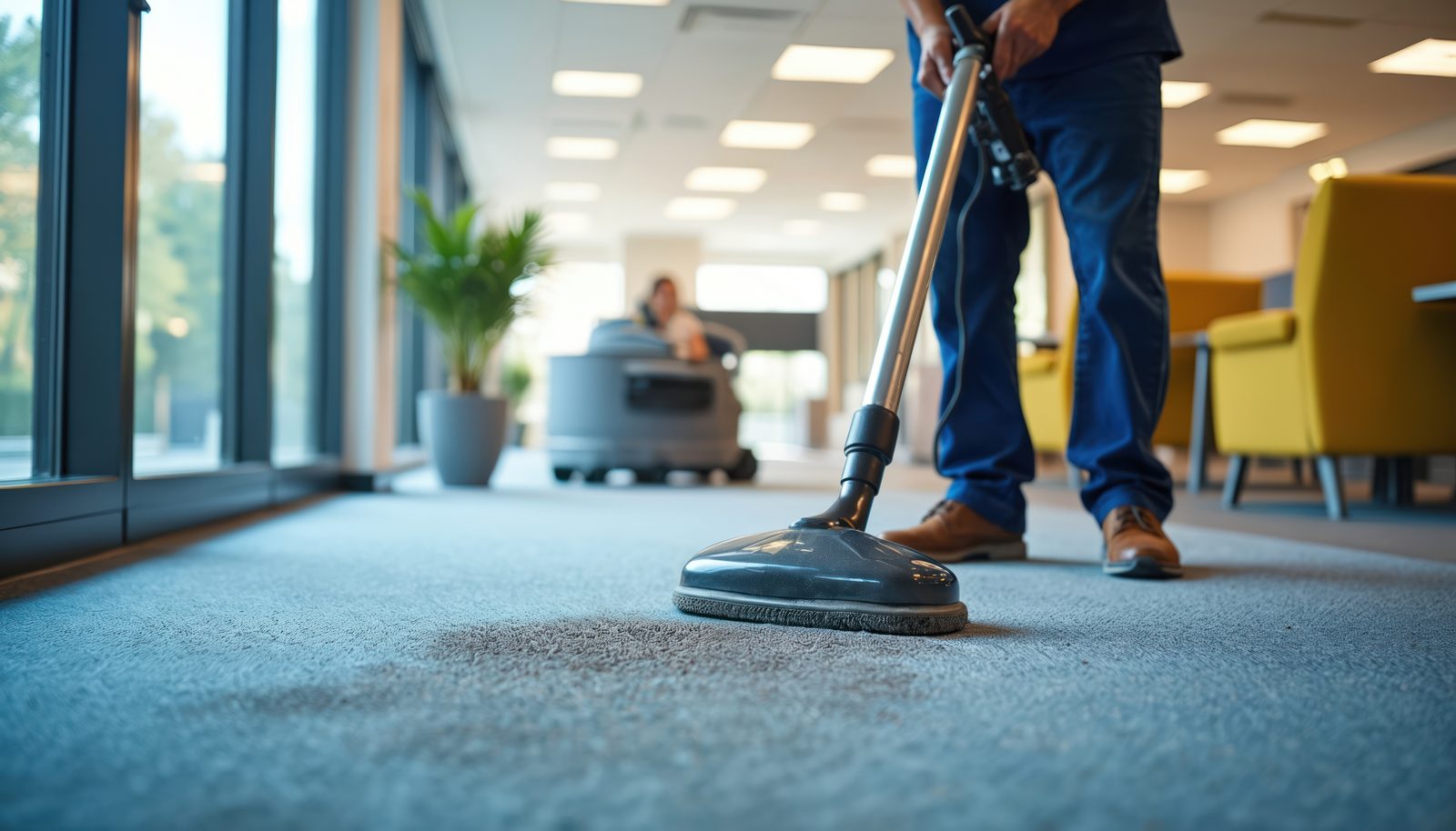 Teppich wird schonend gereinigt